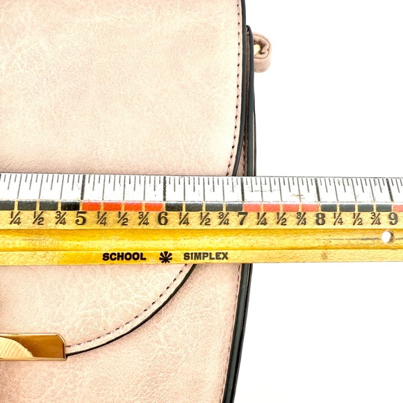 Summer & Rose Vegan Saddlebag Purse - Picture 6 of 7